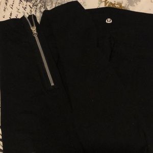 Lululemon Black Zipper Leggings